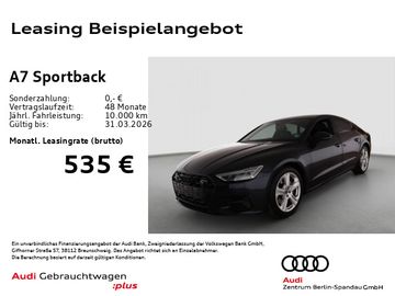 Audi Leasingangebot: Audi A7 Sportback 50 TDI qu. tiptronic *HuD*AHK*360°*