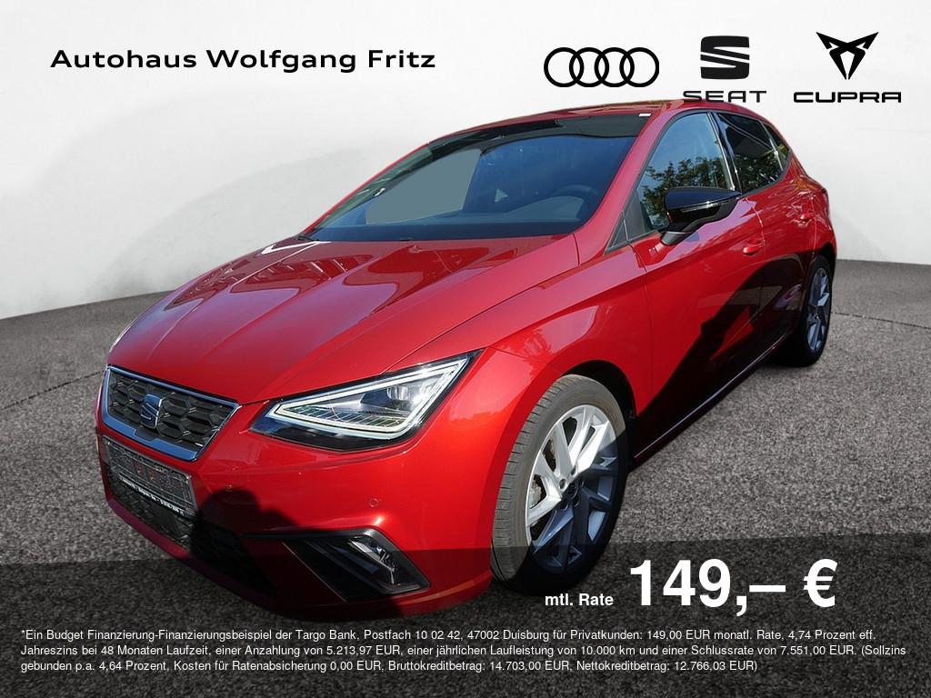 Seat Ibiza 1.5 TSI FR ACC+NAVI+LED+KAMERA+SHZ+PDC+FSE