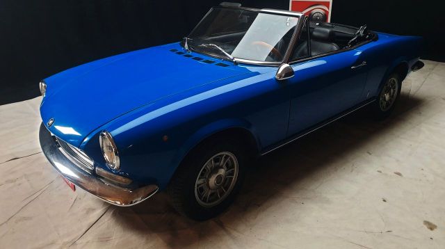 Fiat 124 Spider 1.4cc certif. ASI con C.R.S