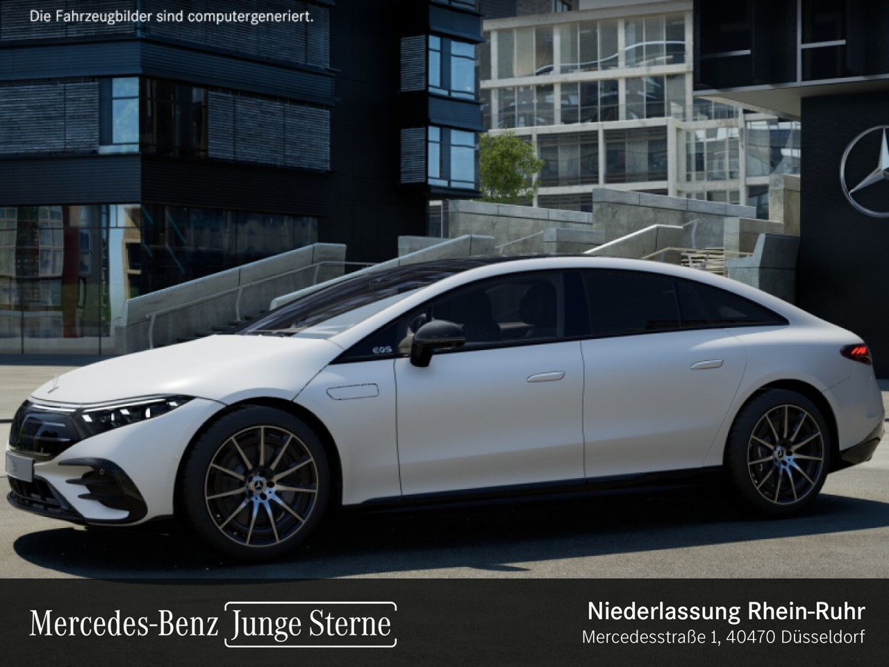 Mercedes-Benz EQS 450 AMG Premium HA-Lenk Pano Night AHK 21 foto 3