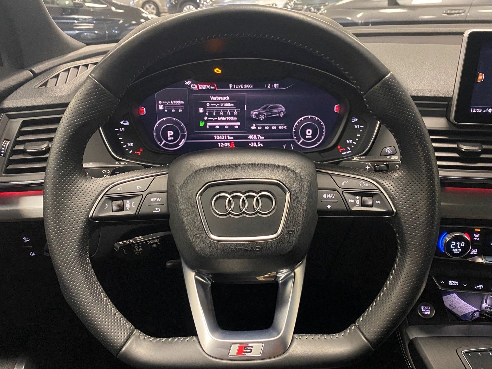 Fahrzeugabbildung Audi Q5 55 TFSI e S tronic quattro+S-line+ACC+20"ALU+