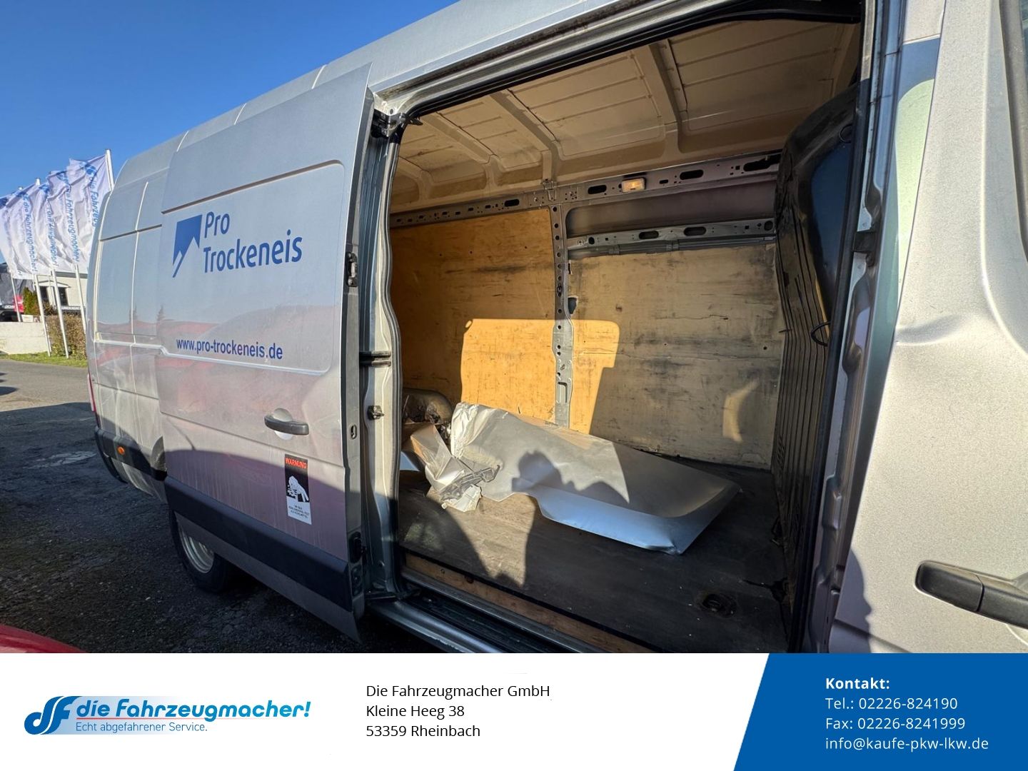 Fahrzeugabbildung Renault Master III Kasten L4H3 GKa 4,5t *UNFALLSCHADEN *