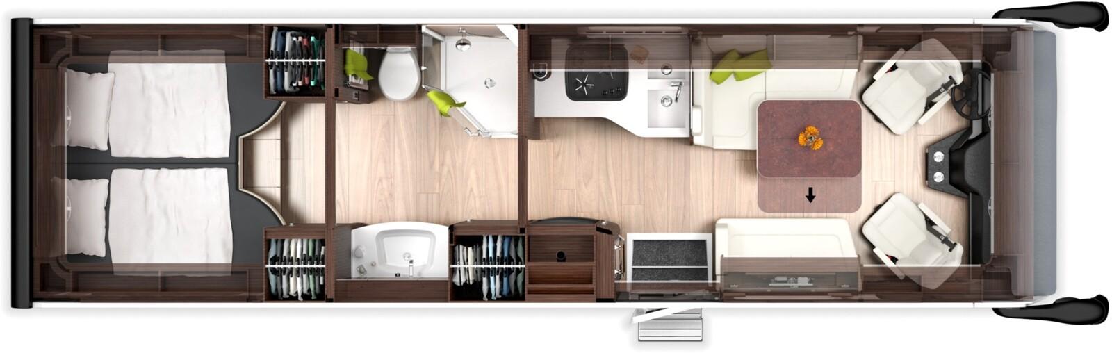 Morelo Palace 90 LS Retarder,Spülmaschine,Gastank,AHK