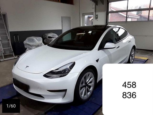 Tesla Model 3 Dual AWD Mopf21 82kwh Kam Glasdach 18"