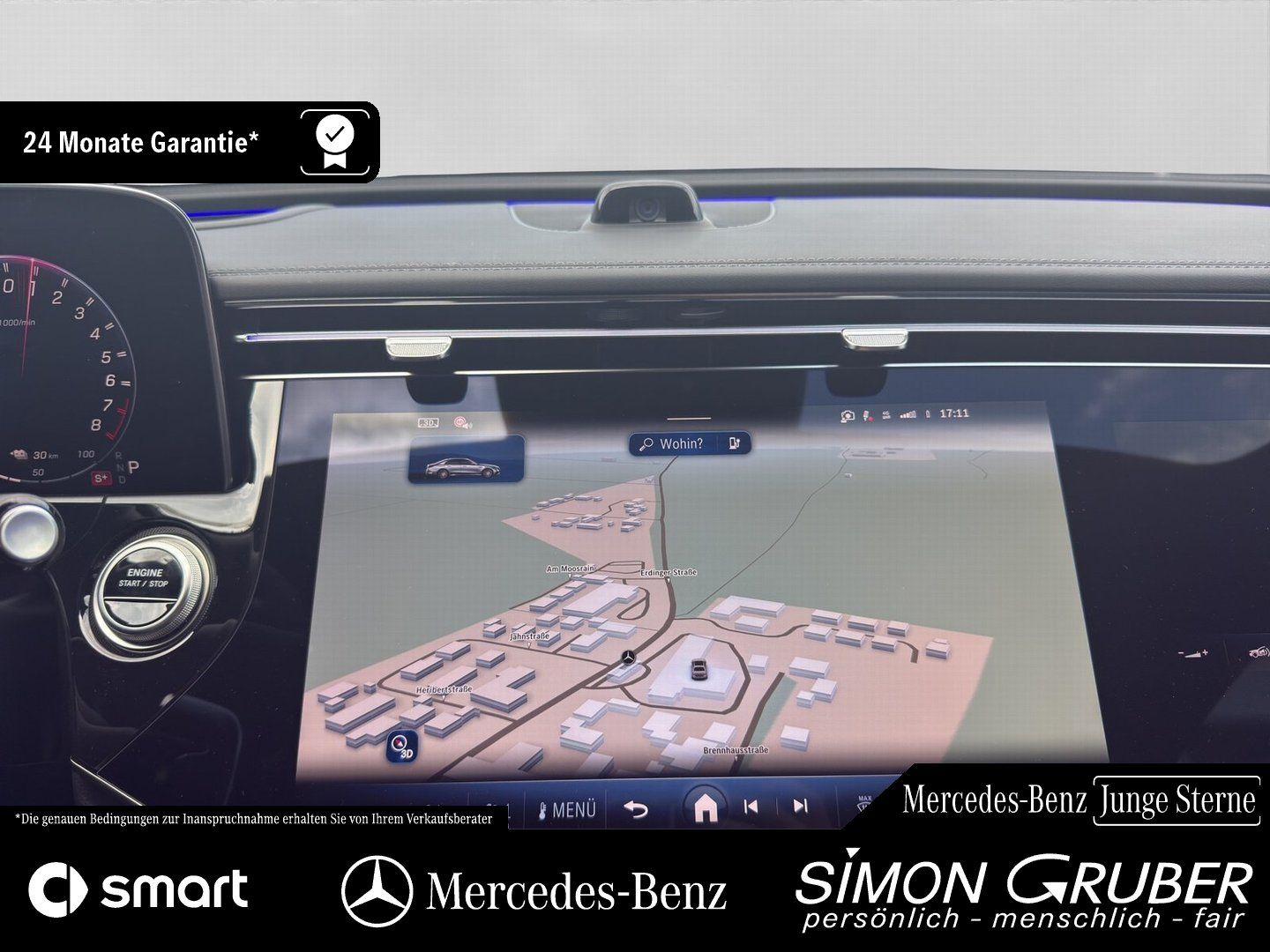 Fahrzeugabbildung Mercedes-Benz E 53 Hybrid 4M+ Perfo Sitz Dynamic+Carbon Nappa