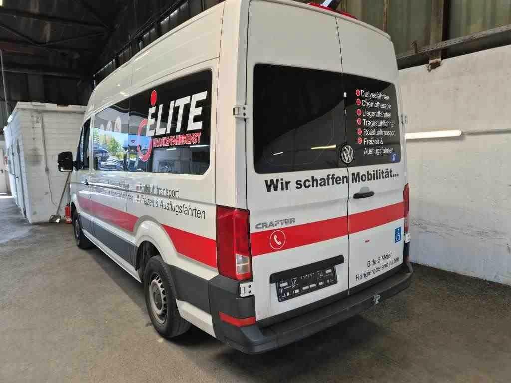 Volkswagen Crafter L3H3 Rollstuhl Rollstuhlrampe 8 Sitze mö