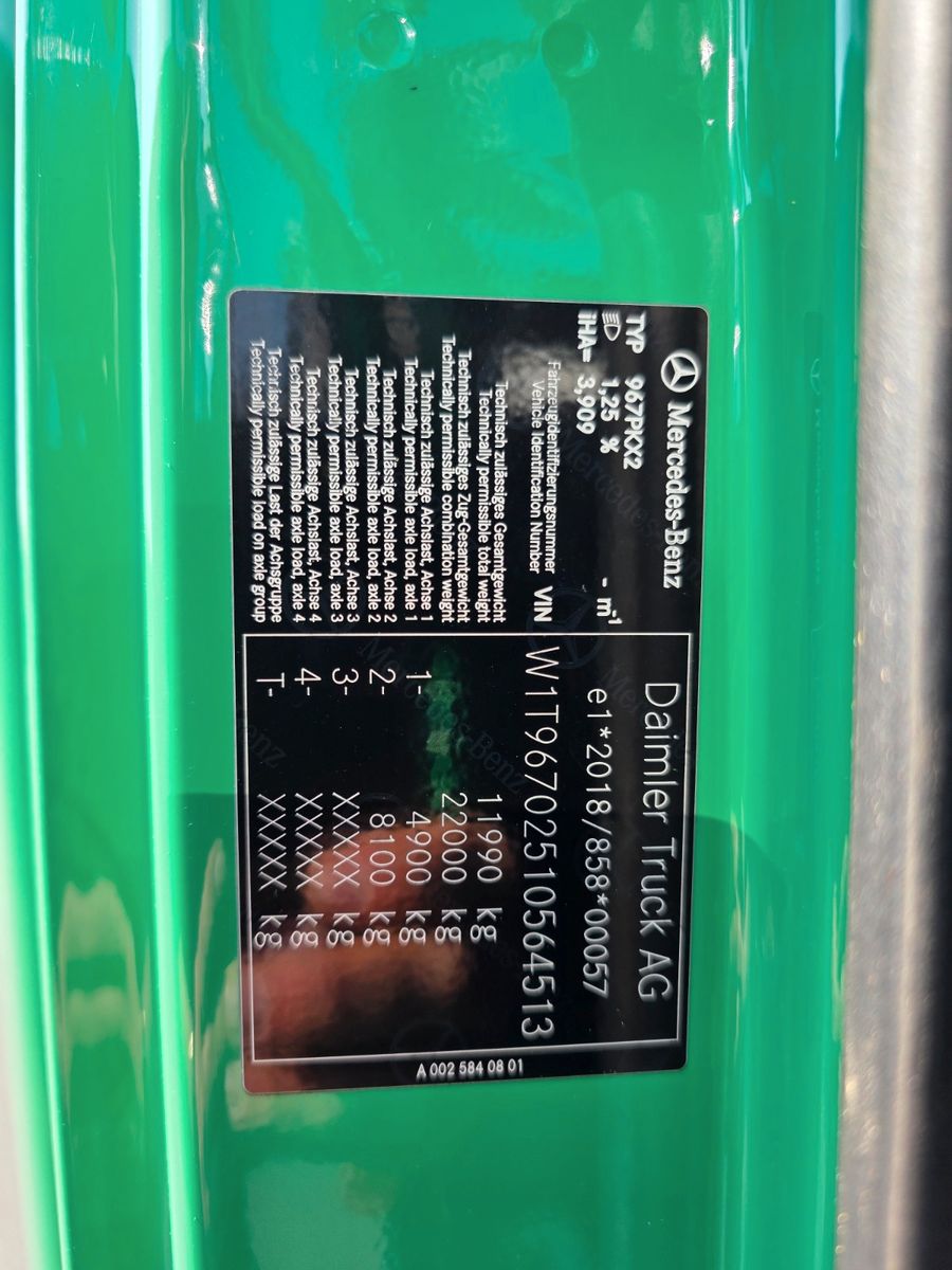 Fahrzeugabbildung Mercedes-Benz Atego 1223 L LBW 2.000kg Klima HPEB