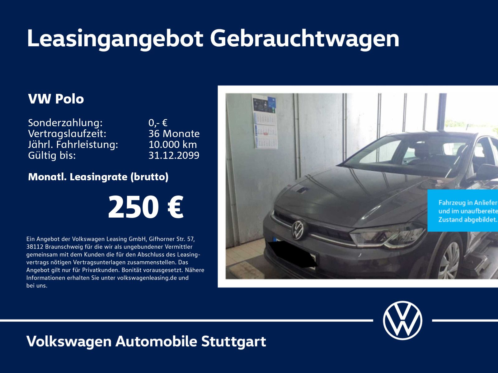 Volkswagen Polo Trendline 1.0 LED Bluetoth DAB