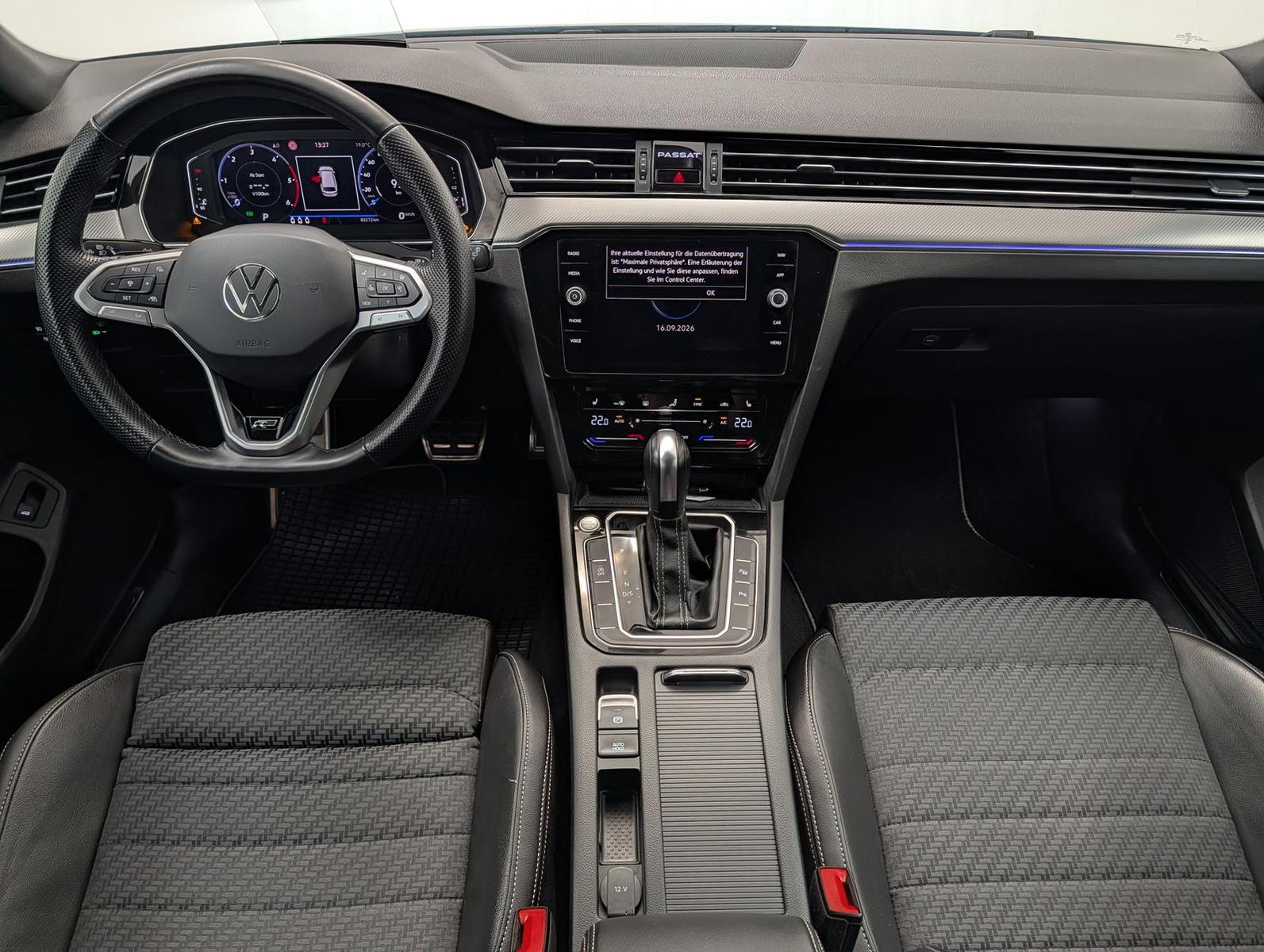 Volkswagen Passat 2.0 TDI DSG R-LINE AHZV IQ.Drive, миниатюра 10