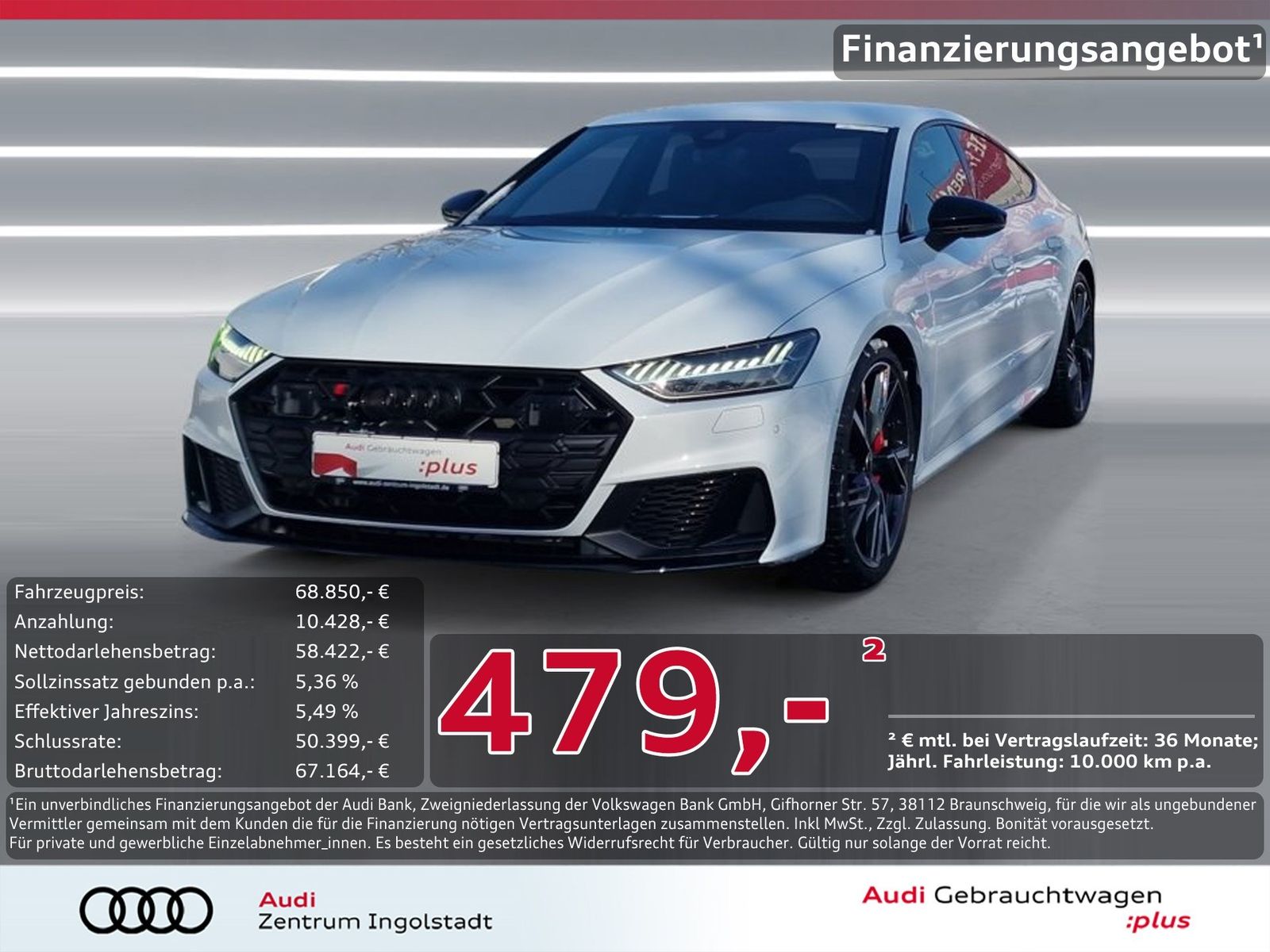 AUDI S7 Sportback TDI qu AHK HD-MATRIX Allradlenk 21"