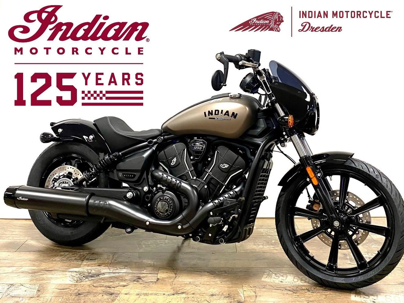 Indian Sport Scout Limited MY2025 Aktion 125 Jahre
