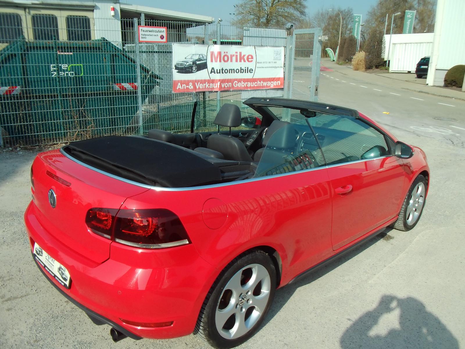 Volkswagen Golf VI Cabriolet GTI*Leder*1.Hd*PDC*6.Gang**