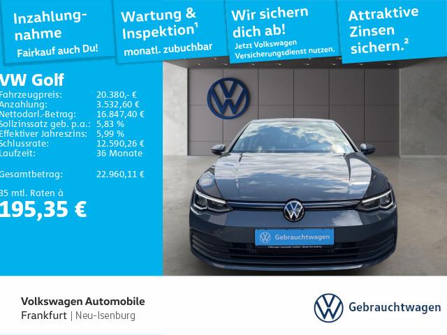 Volkswagen Golf VIII 1.5 eTSI DSG Life Navi Rückfahrkamera, миниатюра 13