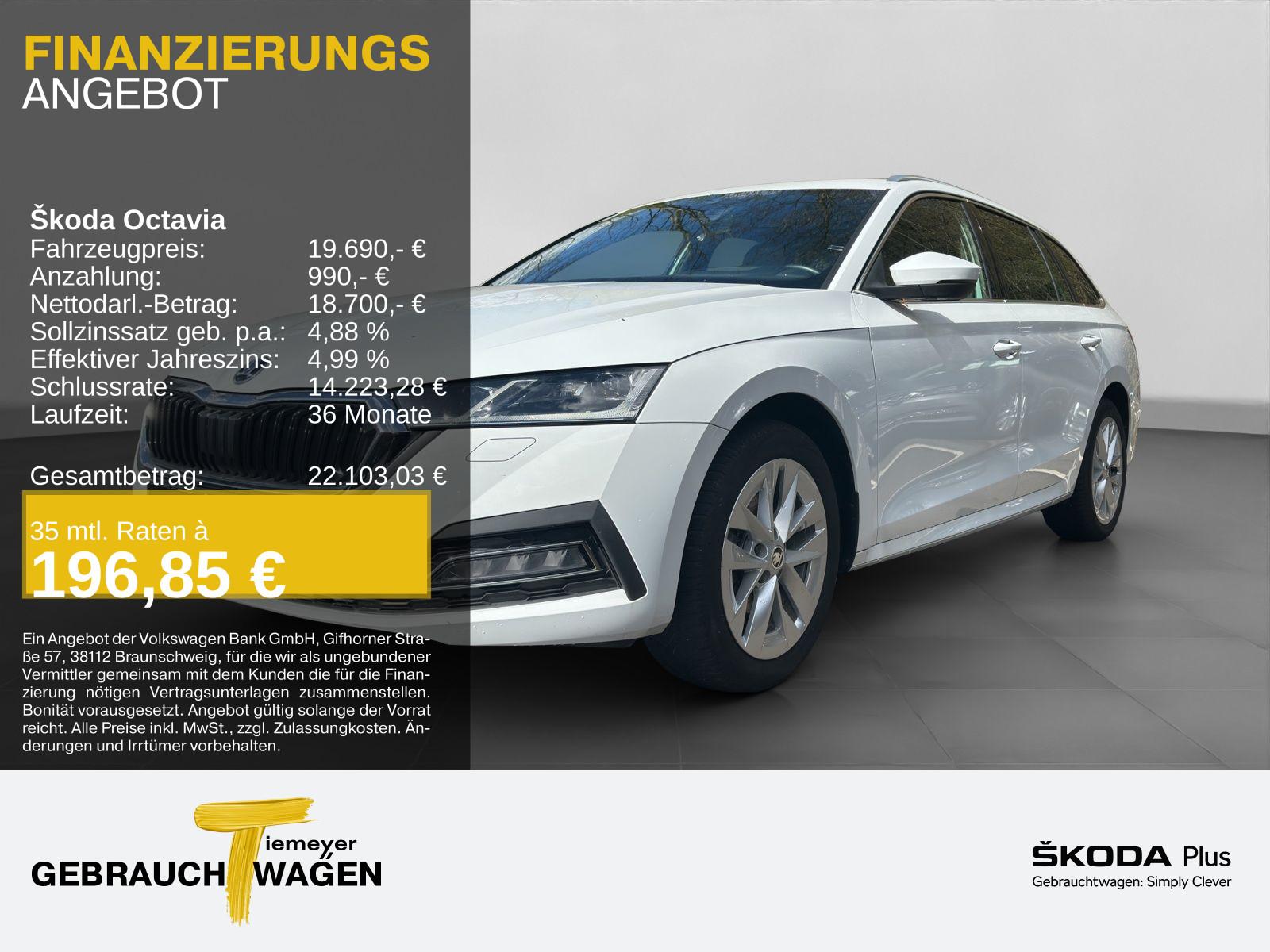 Skoda Octavia Combi 1.0 TSI DSG STYLE LEDER MATRIX HuD