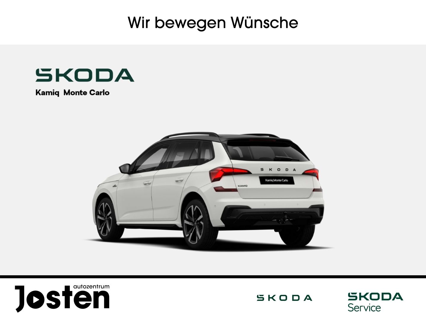 Skoda Kamiq Monte Carlo 1.0TSI AHK FahrAss+ Komfort+ W imagem 2