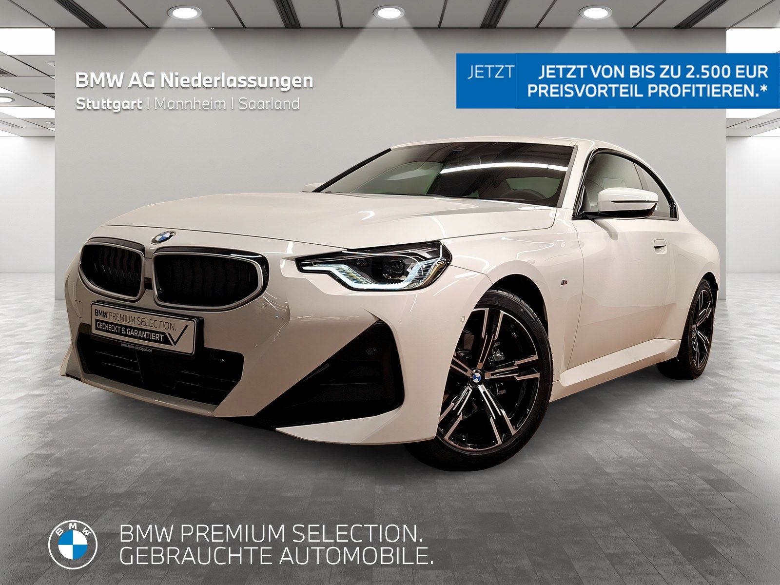 BMW 218i Coupé M Sport Navi Kamera HiFi LED Alarm