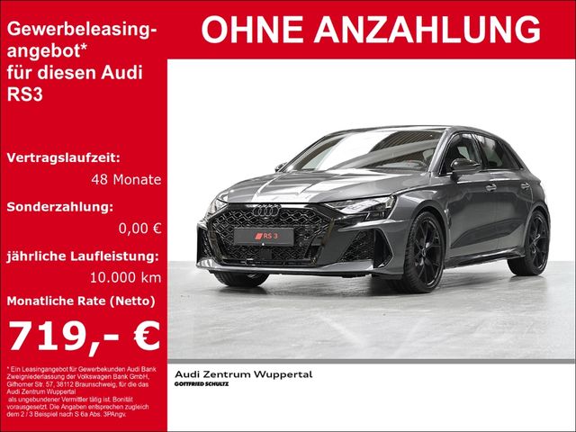 Audi RS3 Sportback HUD AD Panorama Navi Leder Cockpit