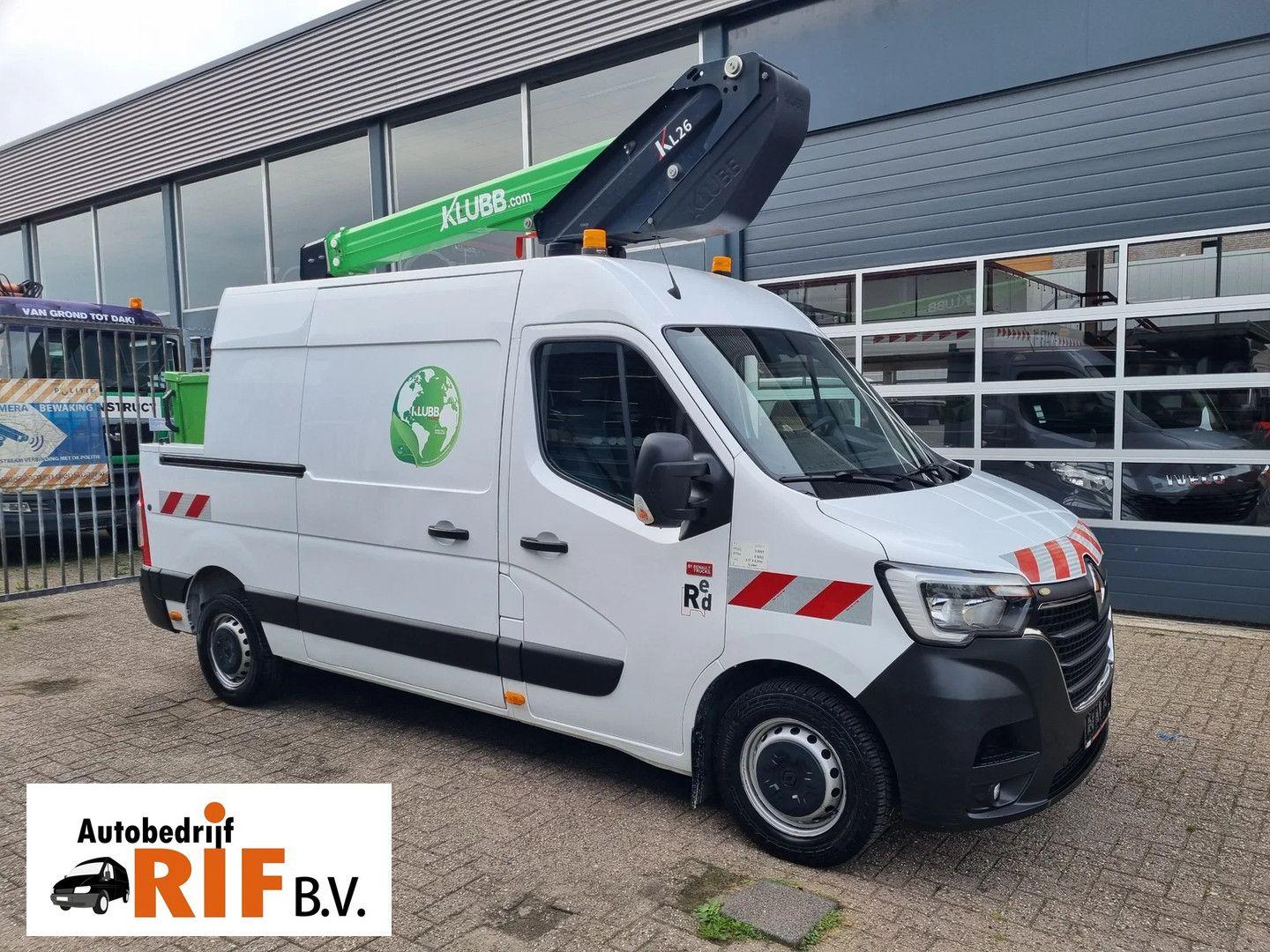 Renault Master 2.3 DCI Hoogwerker KLUBB KL26 12 m Euro 6