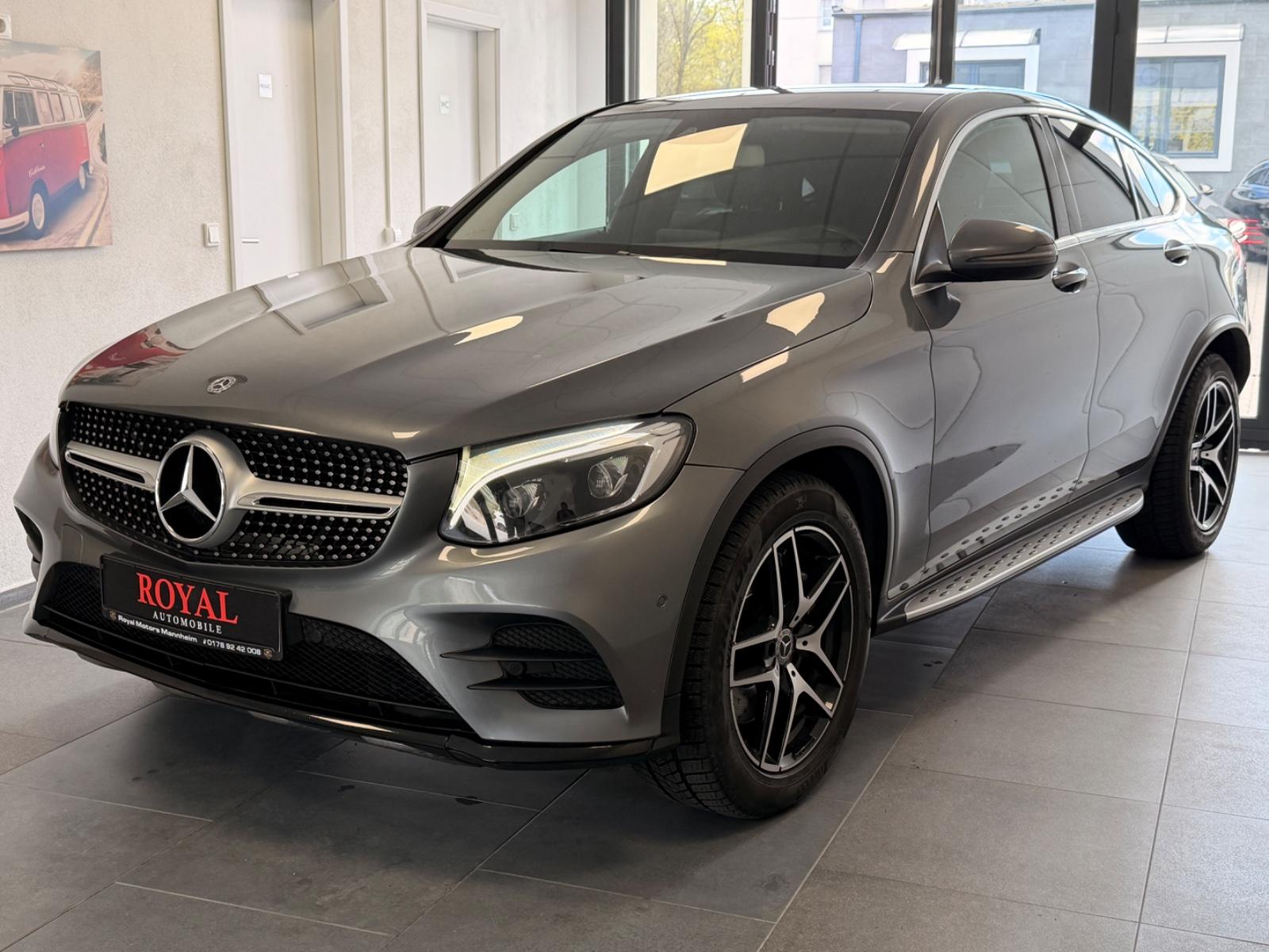Mercedes-Benz GLC 220 d Coupe 4Matic-AMG-1.Hand-LED-