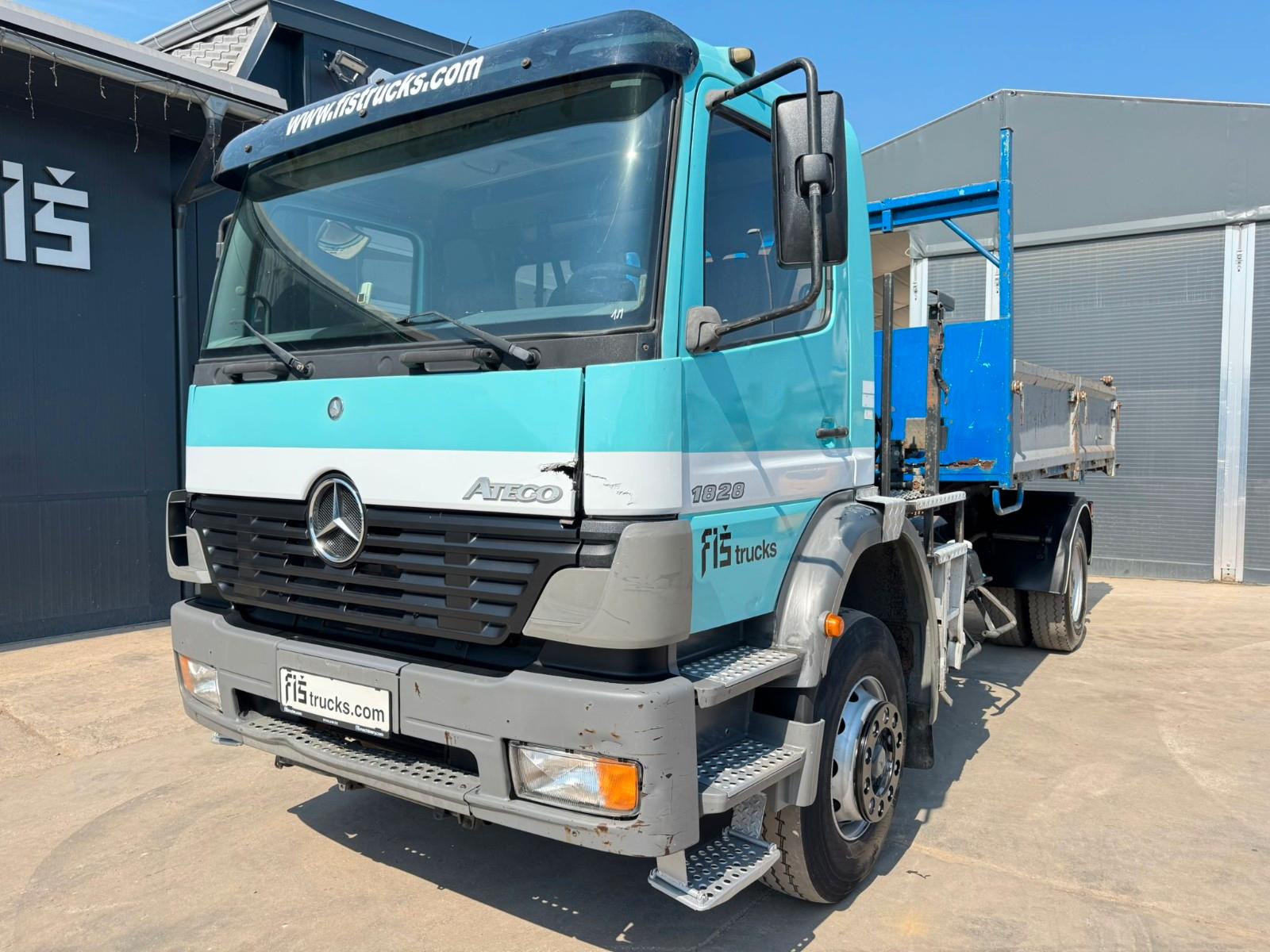Mercedes-Benz ATEGO 1828 tipper - full spring