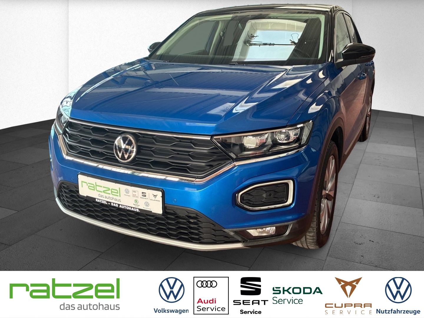 Fahrzeugabbildung Volkswagen T-Roc Style 2.0 TDI Navi Kamera ACC LED El. Heck