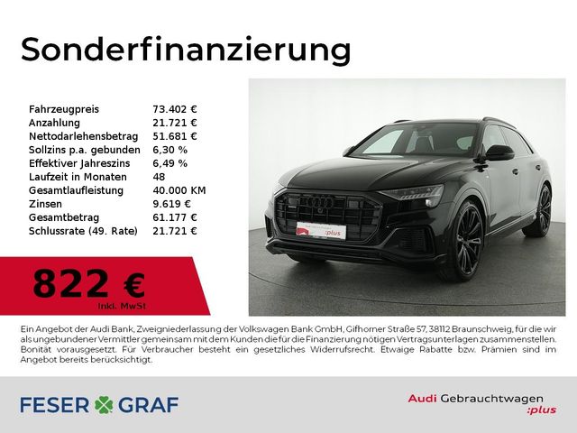 Audi Q8 55 TFSI e 2x S Line Pano,Sitzbel,HUD,Sportsit