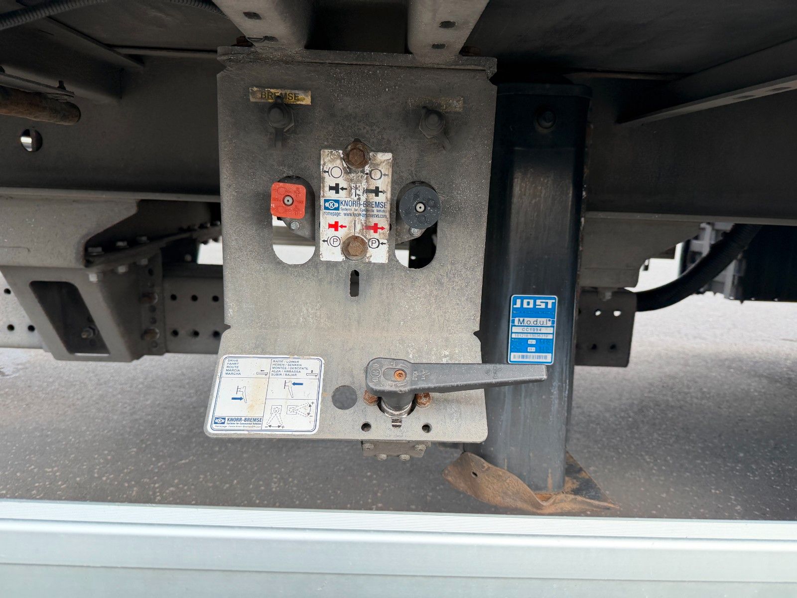 Fahrzeugabbildung Wecon APZ 218 BPW Achsen Schiebeverdeck
