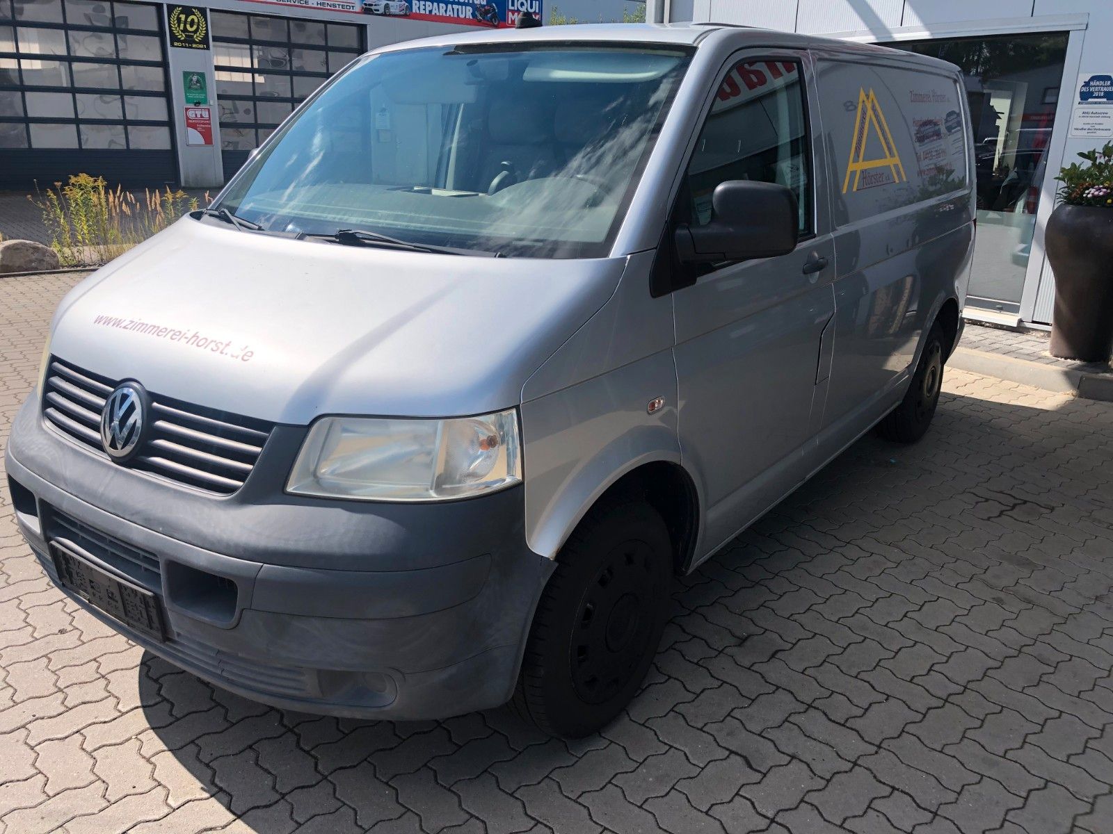 Fahrzeugabbildung Volkswagen T5 Transporter Kasten leichter Hagelschaden