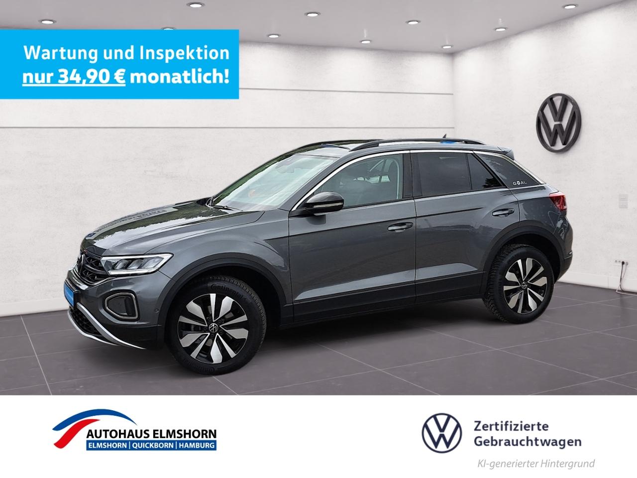 Volkswagen T-Roc Goal 1.5 TSI DSG NAV APP KAM 17" ACC PDC S