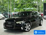 Audi A3 q Sportback 2.0 TFSI S-Tr. *1.H *ACC*Pano*PDC - Audi A3: Schwarz, Sportback
