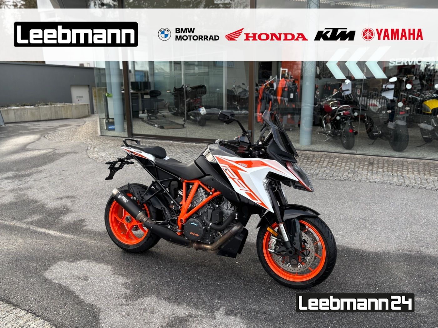 Fahrzeugabbildung KTM 1290 Super Duke GT mit Trackpack Mivv Sportauspu