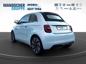 Fiat 500e Cabrio La Prima KAMERA CARPLAY SHZ