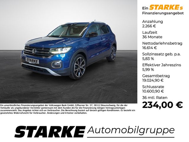 Volkswagen T-Cross 1.0 l TSI DSG Style  AHK Navi LED Kamera