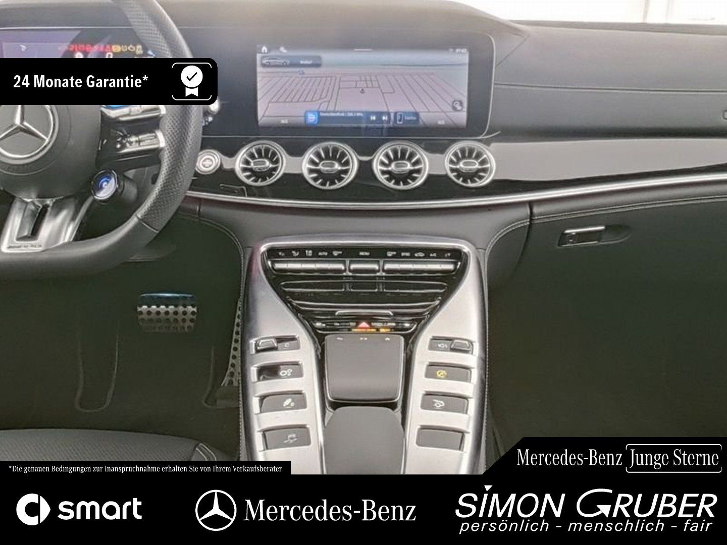 Fahrzeugabbildung Mercedes-Benz GT 43 4M+ AMG V8Style magno Pano Nappa HUD AHK