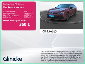 Volkswagen Leasingangebot: Volkswagen Passat Variant 2.0 TDI R-line "Signature" AHK St