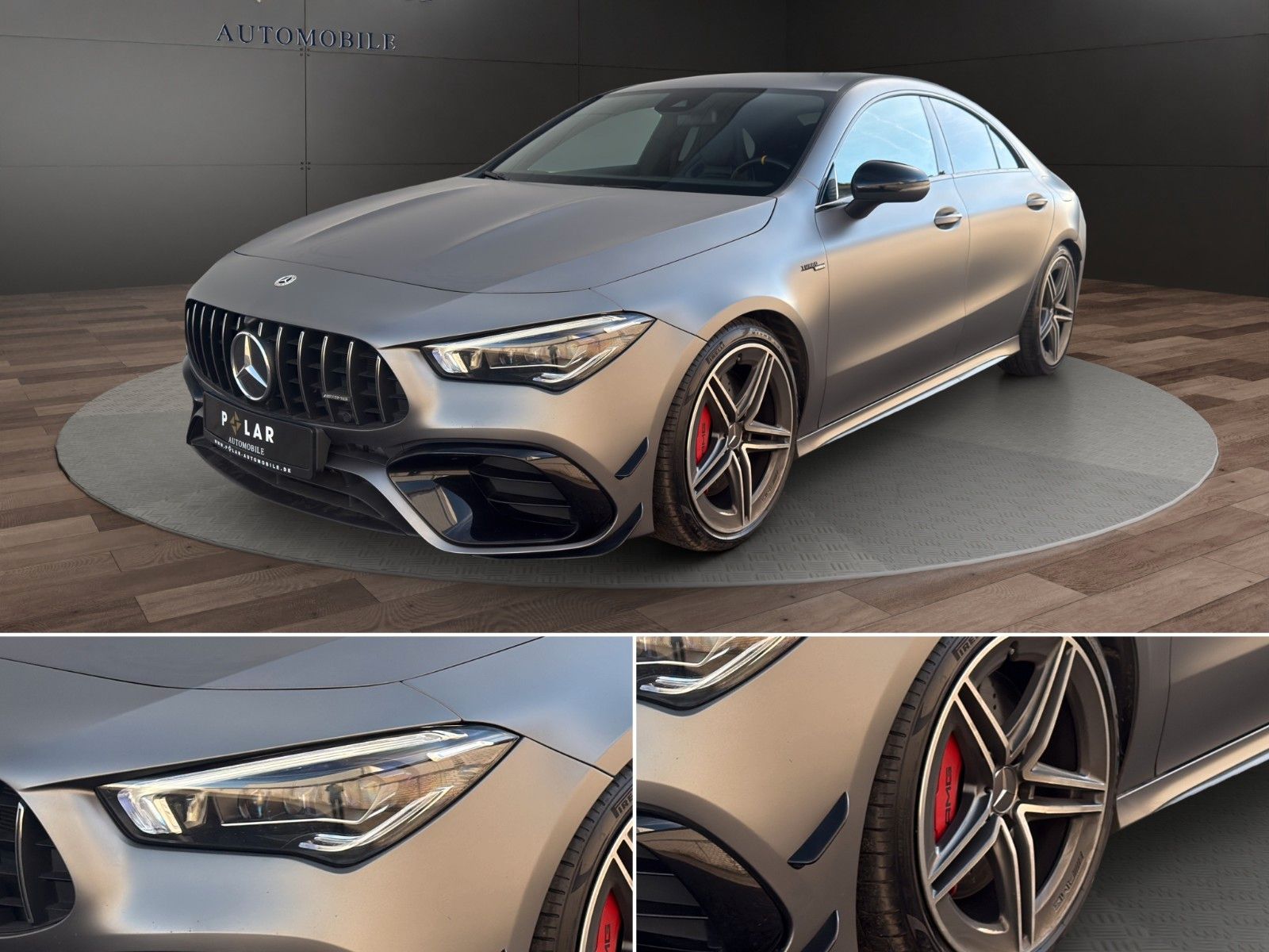 Fahrzeugabbildung Mercedes-Benz CLA 45 S AMG Matt/Perf-Sitz/MBeam/AERO/Night-Pkt