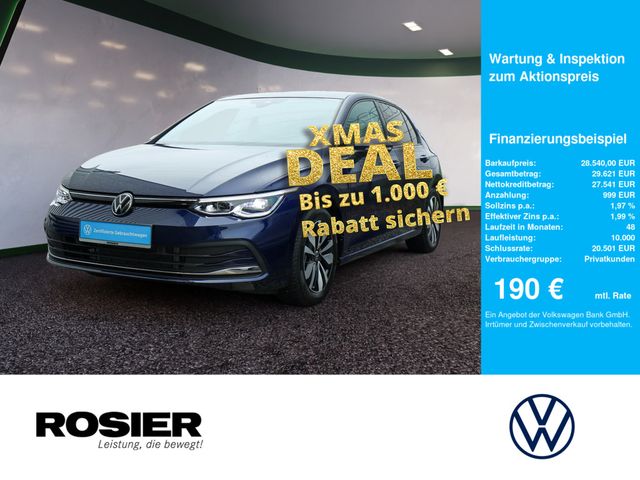 Volkswagen Golf VIII Move 2,0 l TDI DSG AHK ACC PANO HUD BT