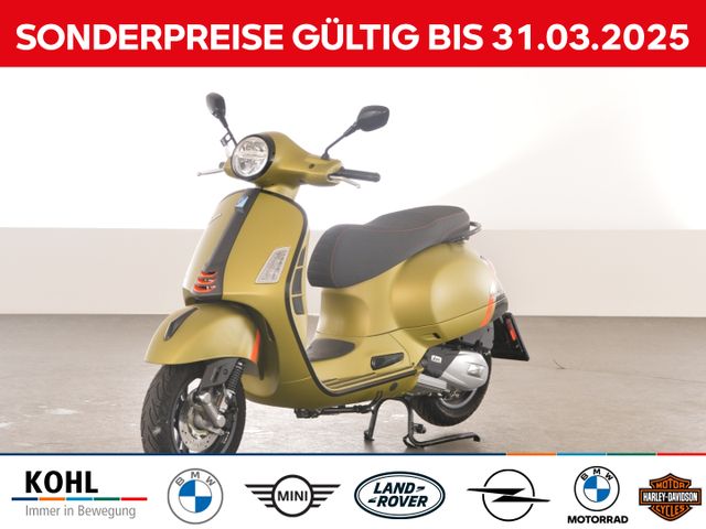 Vespa GTS 125 SuperSport verde ambizioso matt V03 grün