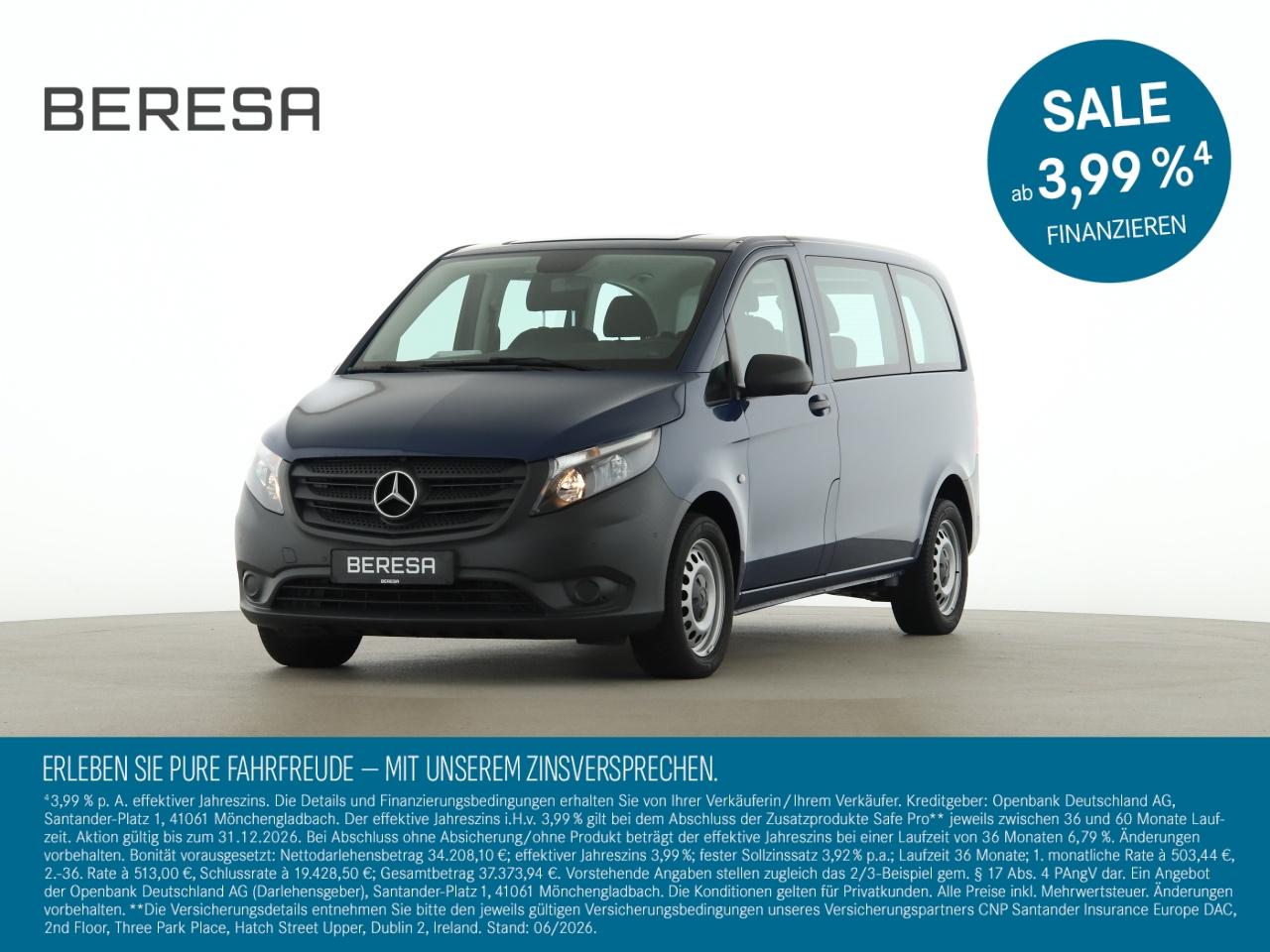 Mercedes-Benz Vito 116 CDI Mixto Kompakt Kamera Sitzhz