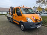 Iveco Daily 50 C15 - 3,0 - DoKa - Pritsche + Kran - Iveco Daily 50 c 15