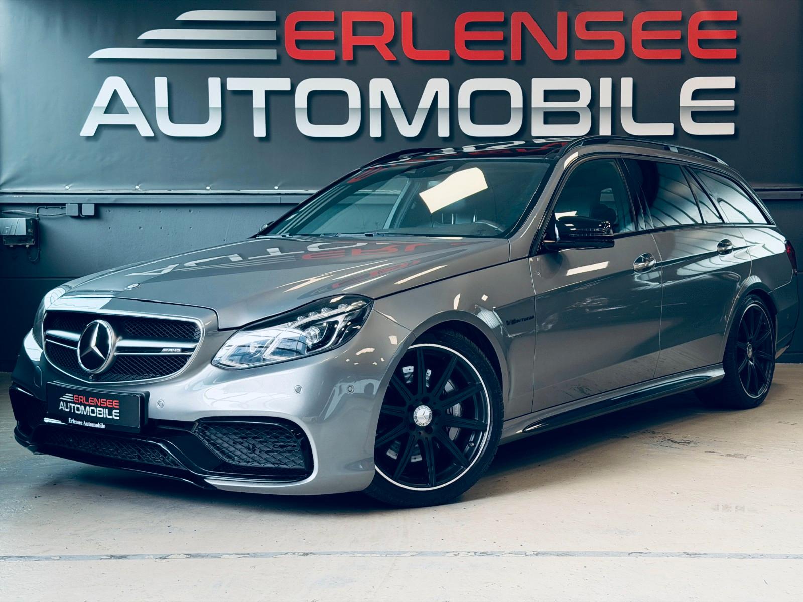 MERCEDES-BENZ E 63 T AMG V8 5.5 557ch 4MATIC BVA Toit pano Caméra 360 TV Sièges chauffants cuir Historique présent