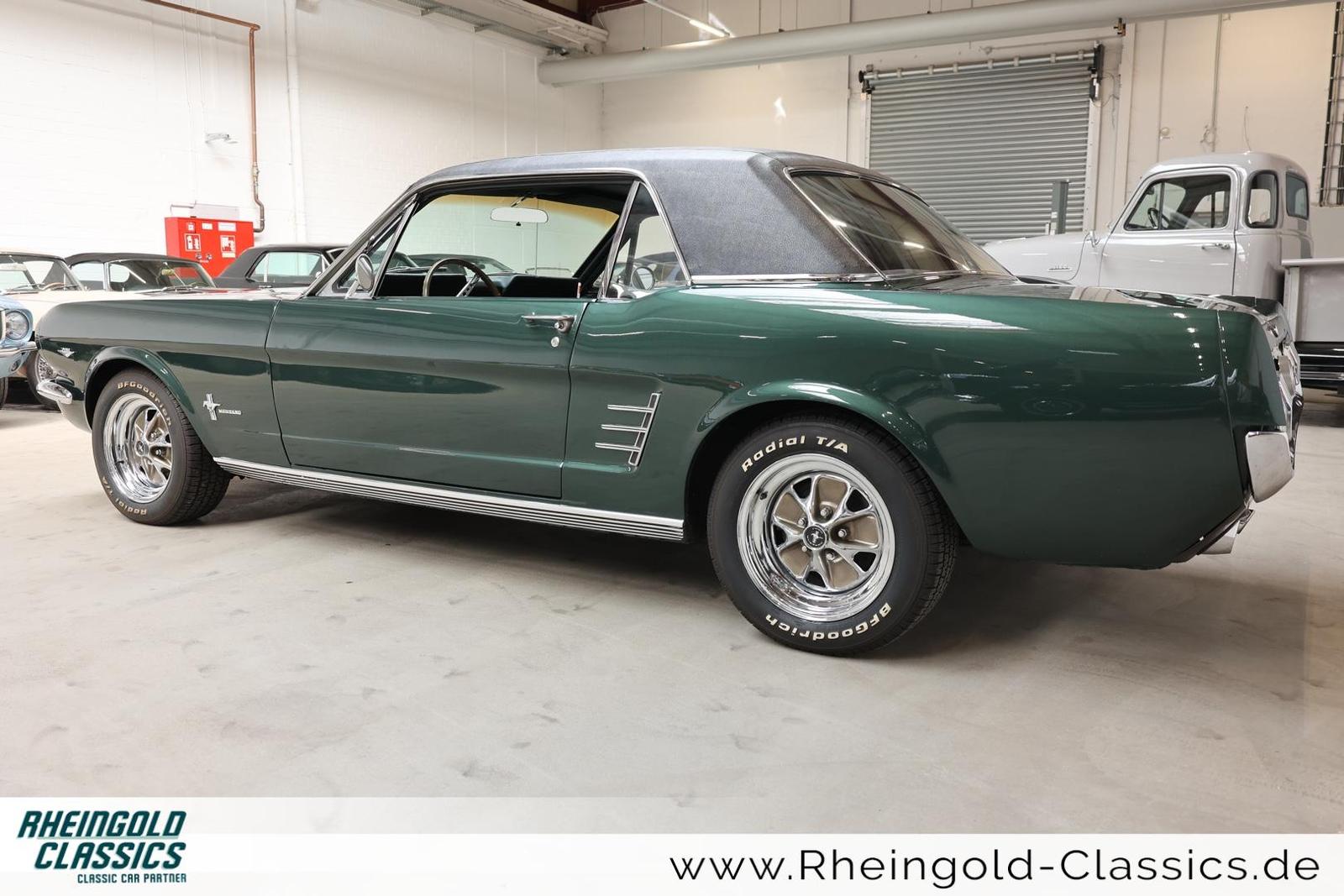 Ford Mustang 289 Coupé V8 Bullitt Green, Automatik
