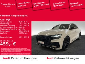 Audi Leasingangebot: Audi SQ8 4.0 TFSI quattro competition+ Head-Up Standh