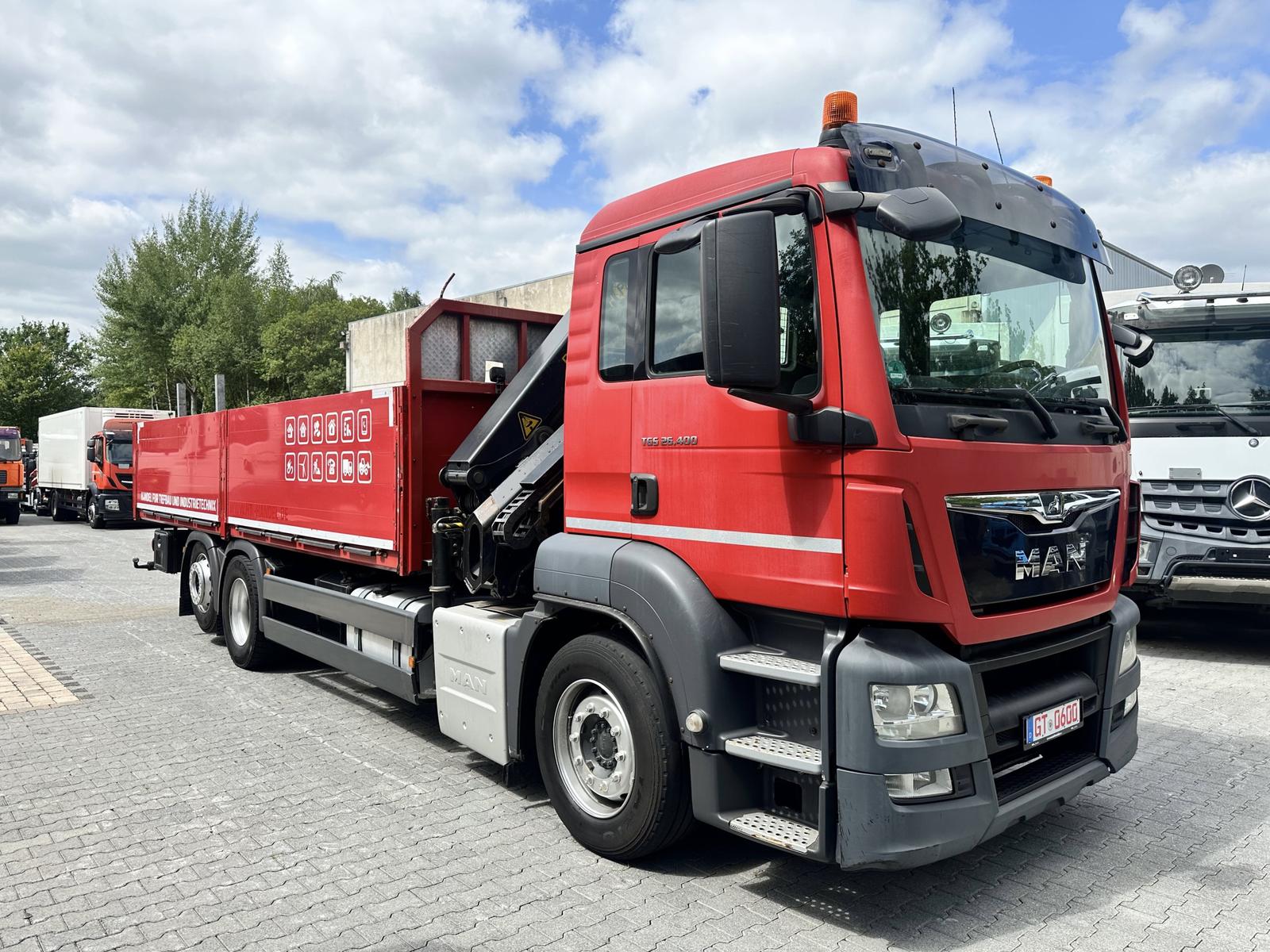 MAN TGS 26.400 6X2 Palfinger 18002 mit Funk