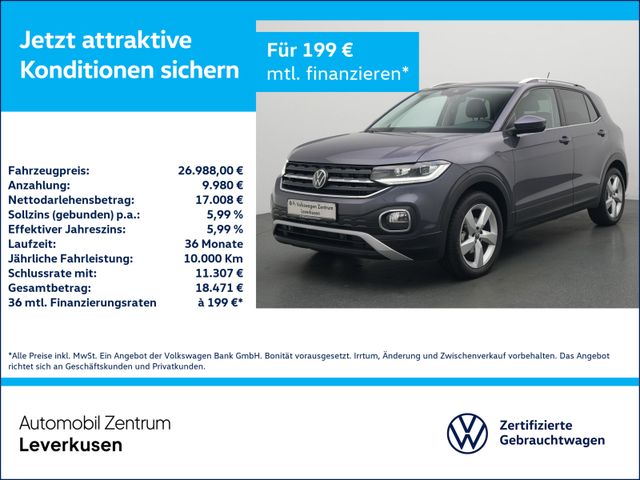 Volkswagen T-Cross TSI Style DSG ACC AHK SHZ KAM LED