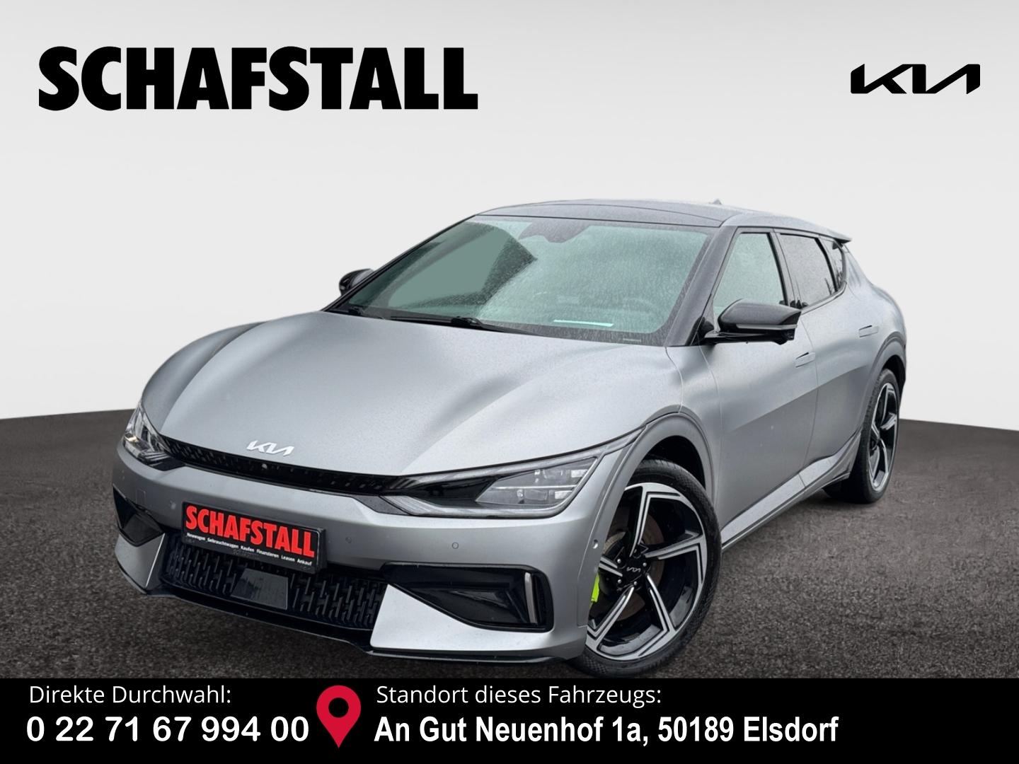Kia EV6 GT 4WD Panoramadach Scheckheft-gepfegt 1.Han