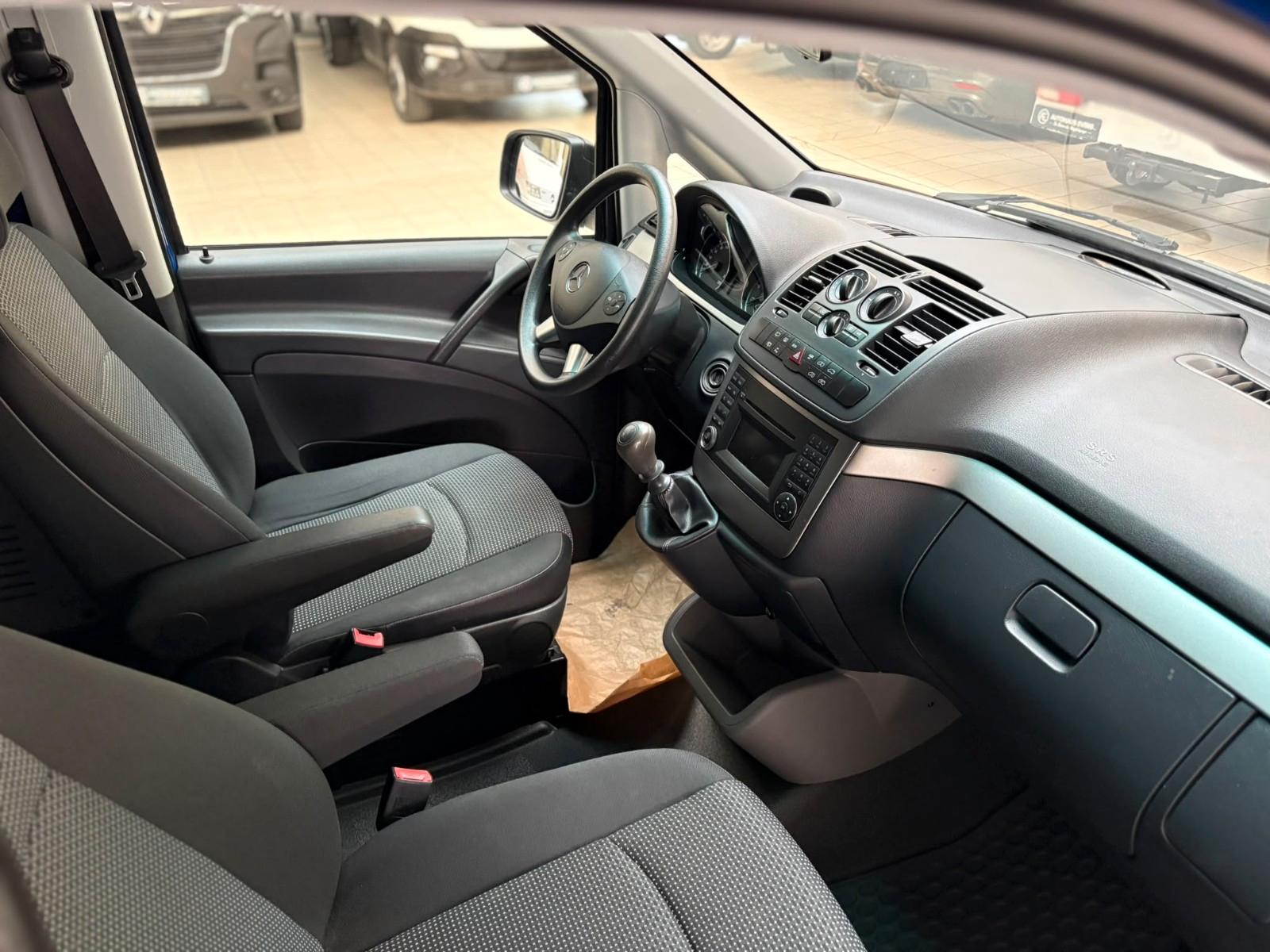 MERCEDES-BENZ VITO 113 CDI 136ch MIXTO 5 PLACES - GPS - ATTELAGE - RADARS DE STATIONNEMENT AVANT/ARRIÈRE - CLIMATISATION - CHAUFFAGE AUXILIAIRE