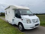 Roller Team Sirio 595 P Festbett WC Dusche Marksie Aut. Sat - Roller Team Heckgarage Diesel Teilintegrierter