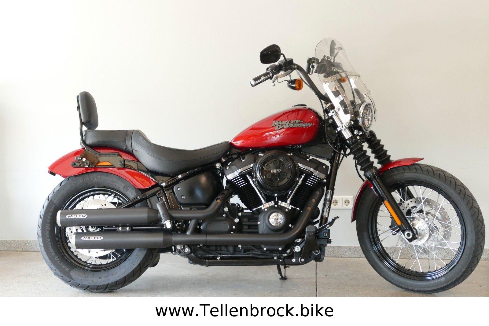 Harley-Davidson Street Bob 107 5HD Speichenfelgen
