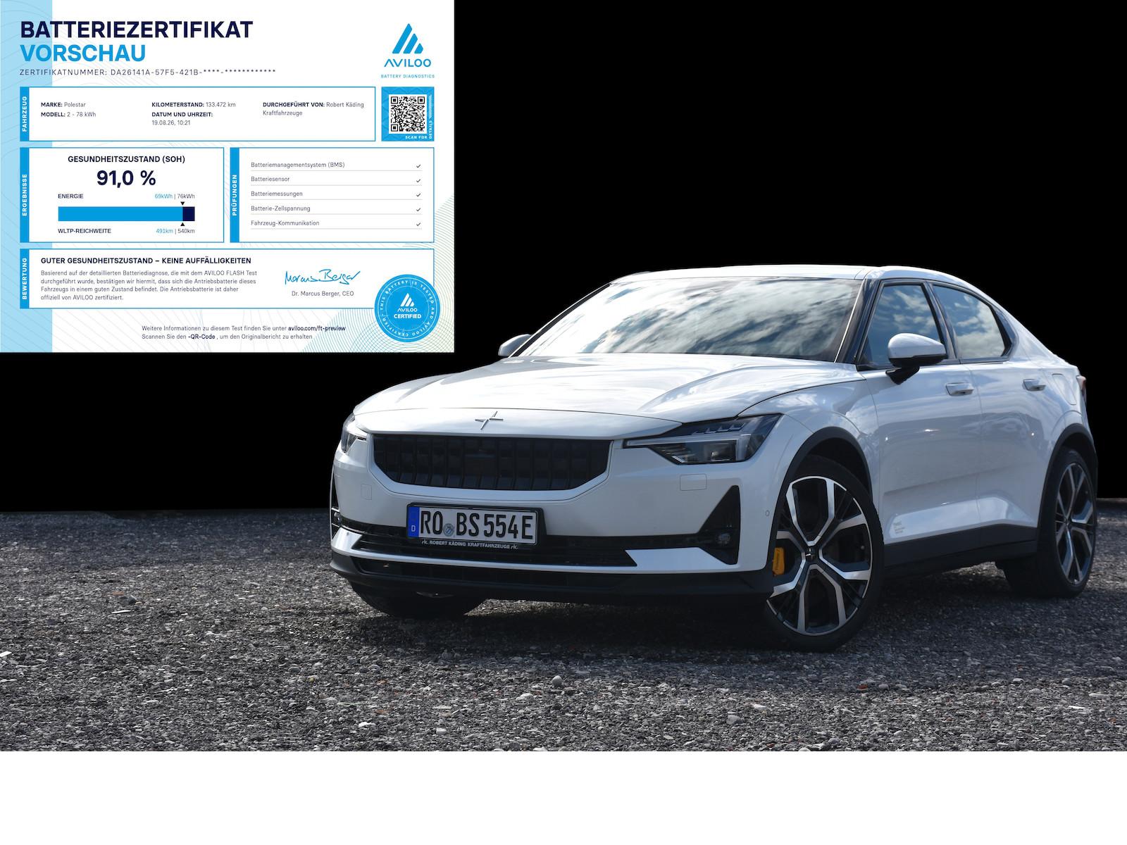 Polestar 2 Long Range Dual/Performance/Pilot/Plus/VOLL